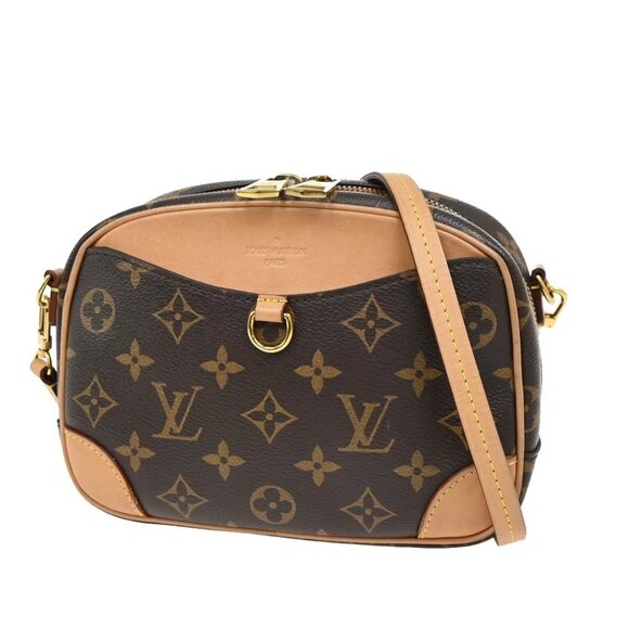 LOUIS VUITTON LV Deauville Mini Shoulder Bag Monogram Leather BN - Picture 1 of 15